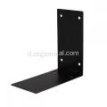 Black Metal Mail Box Wall Funte Bracket